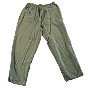 Vintage Lady Blair Women's Gree High Rise Straight Leg Pants Size 14 Casual Wear
